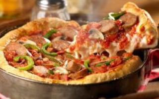 Пицца с колбасой и грибами рецепт в домашних условиях в духовке Рецепт пиццы из грибов и колбасы