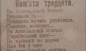 «Герои Крут»: подвиг, которого не было Вся информация про бой под станцией круты